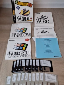 Microsoft Windows for Workgroups 3.11 + Word 6.0 RARE Bundle Trade-in Promotion - Afbeelding 1 van 6