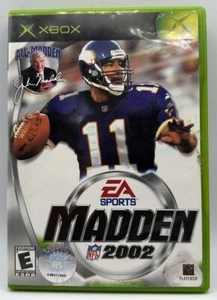 Madden 2002 XBOX EA Sports NFL Rated E Free Shipping W/Manual 2001 - Picture 1 of 3