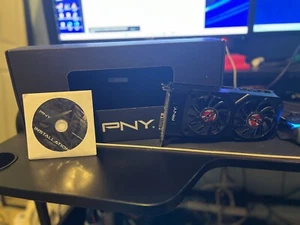 PNY NVIDIA GEFORCE GTX 1050 TI OC 4GB RAM GDDR5 OC (VCGGTX1050T4XGPB-OC-BB) A6 - Picture 1 of 9
