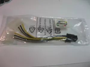 Dual 4-Pin to 6-Pin Power Adapter Cable - NOS Qty 1 - Picture 1 of 3