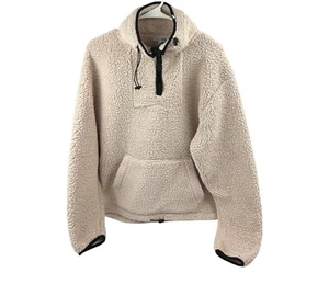 Fashion Nova Pull Over Fuzz Fleece Cotton Sweatshirt Sweater Size Girls YL - Picture 1 of 3