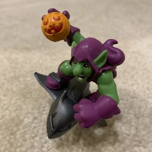 Marvel Green Goblin Glider Pumpkin Super Hero Squad 3" Toy Action Figure 2012 - Picture 1 of 10
