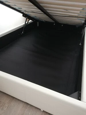 Letto 1piazza e mezza con materasso memory foam bianco acquistato ad ottobre2020 - Immagine 1 di 3