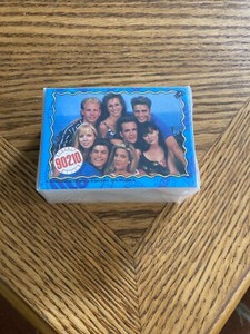 Rare: 1991 Beverly Hills 90210 Topps Card Series Set 90 Cards & Puzzle Cards.