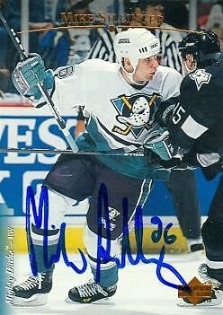 Mike Sillinger autographed Hockey Card (Anaheim Ducks) 1995 Upper Deck #72 - Image 1 of 1