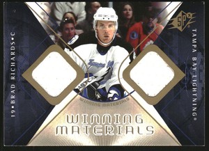 2007-08 SPx Winning Materials #WMBR Brad Richards Jersey