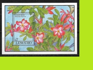 Lesotho 1993 Flowers - Block - MNH - Picture 1 of 1