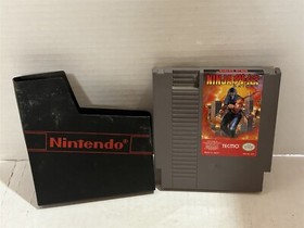 NINJA GAIDEN WITH NINTENDO CASE BY TECMO NES GAME