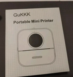 Mini Drucker, Mobiler Fotodrucker, Tragbarer Mini Fotodrucker, WifiFotodrucker - Bild 1 von 3
