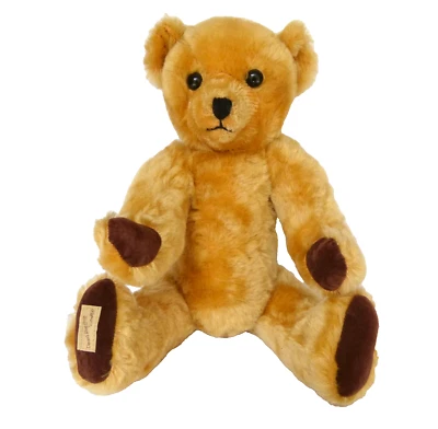 Oso de peluche articulado Dean's Rag Book LE Old Pals 11" #31/50 Inglaterra retirada 1995 Foto 1 de 4