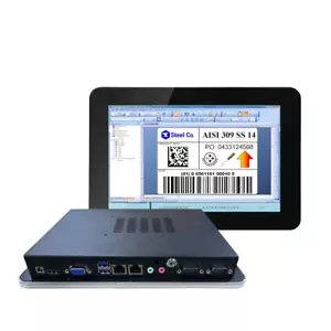 Industrial LCD Display Mount Computer 10 Inch LED Panel PC Touchscreen Monitor - Picture 1 of 9