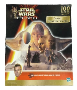 STAR WARS EPISODE I - Phantom Menace YODA SHAPED PUZZLE (Hasbro, 1999) Sealed - Picture 1 of 3