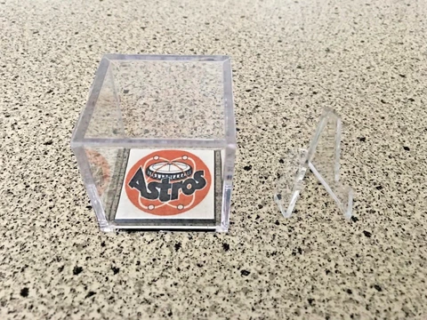 Houston Astros Custom MLB World Series Champions Baseball Ring Display Case Cover