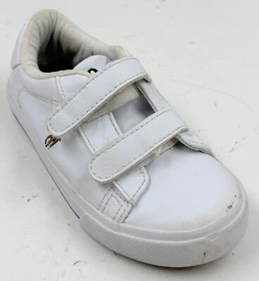 Polo Ralph Lauren Toddler Sneakers Sz 10 White Round Toe Athletic Casual Shoes - image 1 of 4
