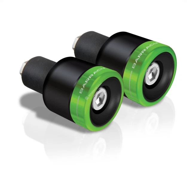 BARRACUDA COPPIA CONTRAPPESI UNIVERSALI B-LUX VERDE KAWASAKI Z 1000 2019 - Immagine 1 di 1