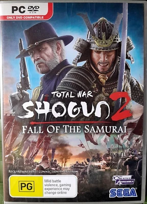 PC DVD ROM GAME: TOTAL WAR / SHOGUN 2, FALL OF THE SAMURAI, SEGA -VERY GOOD COND - Image 1 of 4