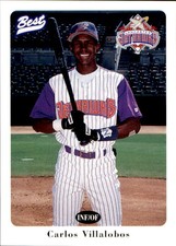 1996 Lancaster Jethawks Best #29 Carlos Villalobos Cartagena Colombia Card