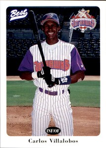 1996 Lancaster Jethawks Best #29 Carlos Villalobos Cartagena Colombia Card
