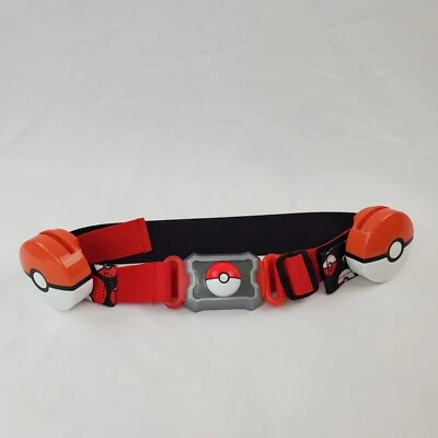 Pokémon Clip & Carry Poké Ball Belt Tomy 2016 Youth Kids Cosplay Dress Up Toy - Image 1 of 4