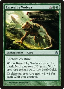 MTG Raised by Wolves BNG #135 Uncommon - Picture 1 of 1