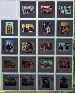 WESTERN MOVIES MAGNIFICENT 7 19 35MM SLIDES LOT - Picture 1 of 1