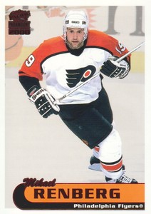 1999-00 Pacific Paramount Hockey Red #175 Mikael Renberg Philadelphia Flyers