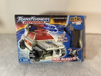Transformers Armada Red Alert INCOMPLETE 7057 BTR Built To Rule! MB-1 - Image 1 of 4