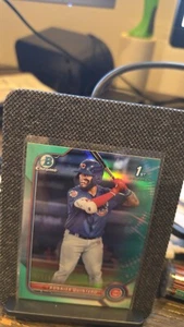 Bowman Chrome Ronnier Quintero 2022 primer novato Chicago Cubs/125 verde #BCP-124 - Imagen 1 de 2