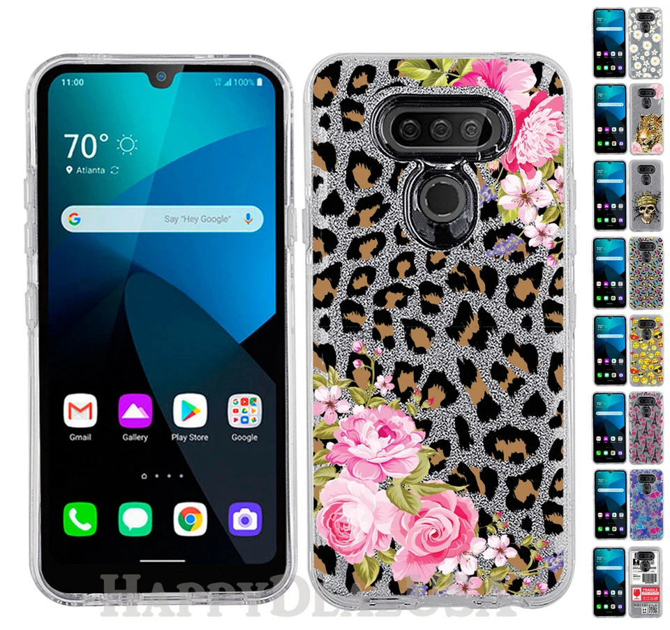 Funda protectora de TPU a prueba de golpes brillante para LG Harmony 4 Foto 1 de 1