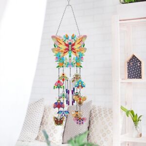Wreath Butterfly Art Wind Chime Comfort and Tranquility Premium Materials