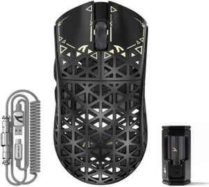 ATTACK SHARK R5 Ultra Wireless Gaming Mouse,Carbon Fiber Shell 39g Superlight, - Picture 1 of 19