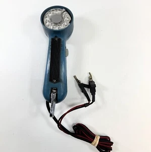 Vintage Electric Lineman's Test Phone blau mit Wählscheibe - Bild 1 von 6