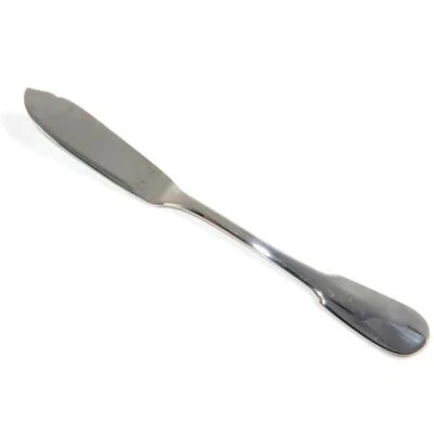 Cuchillo de pescado macizo Christofle, Francia, CLUNY, plateado, 7 3/4" Foto 1 de 3