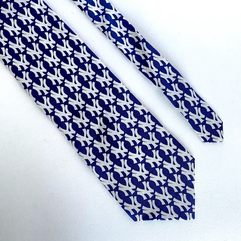 Ralph Marin RM Sport NY Yankees Mens Silk Novelty MLB Souvenir Necktie Cover