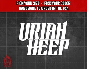 Uriah Heep Decal for Cars, Trucks, Laptops, Rock Music Decal Sticker Progressive - Picture 1 of 6