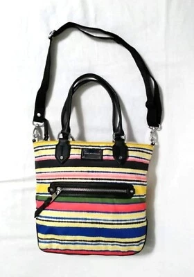 Dana Buchman Crossbody Handbag Striped MultiColor Purse - Image 1 of 4