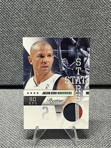 2010-11 Prestige Jason Kidd Stat Stars Relic /25 Game Worn Patch #18 - Picture 1 of 2