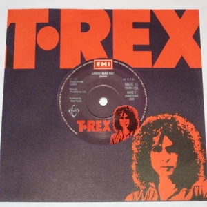 T.REX Christmas Bop 7" UK Marc Bolan MARC 12 Limited Edition 45 3 Track Xmas Box - Picture 1 of 2