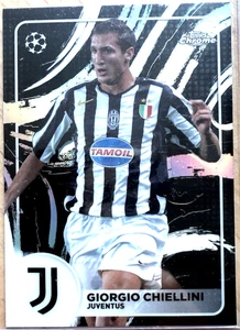 Giorgio Chiellini Soccer Brush 2024-25 Topps Chrome UEFA Soccer Retail Case Hit - Picture 1 of 2