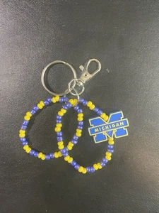 Michigan Wolverines LOGO keychain new - Picture 1 of 1