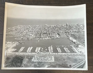 Foto De Colección Puerto Ariel Vista Coste Este Barcos Envíos Probablemente Nueva York o Nueva Jersey - Imagen 1 de 10