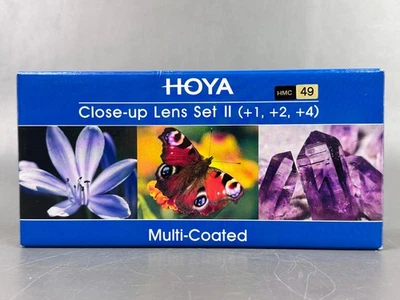 Hoya 49mm HMC Close-up Set II (+1,+2,+4)  HMC 49 Open Box - Image 1 of 4
