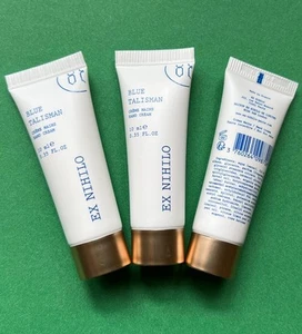 EX NIHILO BLUE TALISMAN HAND CREAM 3 * 10ml (=30ml Total) NEW - Picture 1 of 1