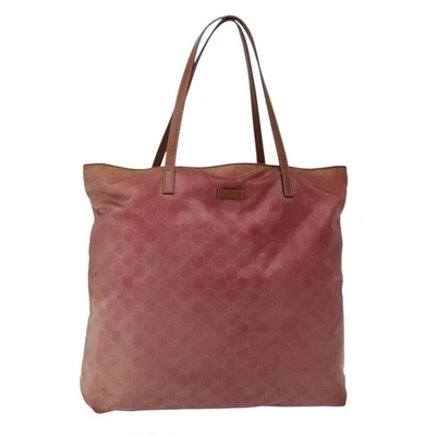 Auténtico bolso de lona GUCCI GG nailon oro rosa 295252 hk3085 Foto 1 de 4