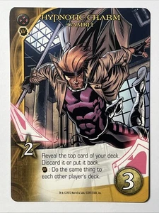GAMBIT HYPNOTIC CHARM Upper Deck Marvel Legendary - Picture 1 of 2