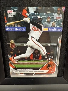 2025 Topps Now - Jackson Holliday - Baltimore Orioles #74 Bark at the Park - Picture 1 of 2