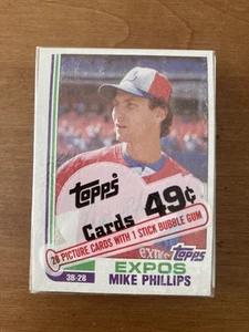 UNOPENED 1982 TOPPS BASEBALL CELLO PACK MINT - CLEAN SEALED - RIPKEN RYAN RICKEY - Picture 1 of 6