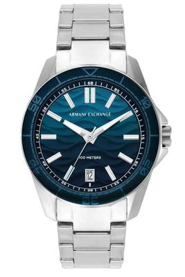 RELOJ PARA HOMBRES ARMANI EXCHANGE AX1950 ESFERA AZUL PLATA ACERO INOXIDABLE 44 MM Foto 1 de 4
