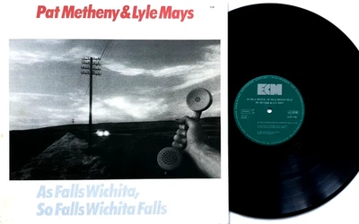 Pat Metheny & Lyle Mays–As Falls Wichita, So Falls Wichita Falls LP 1981 Germany - Image 1 of 3
