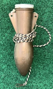 Seltener Semco Käfer Bombe Transistor Fischrufer Top Funktioniert Leder Schlüsselband - Bild 1 von 13